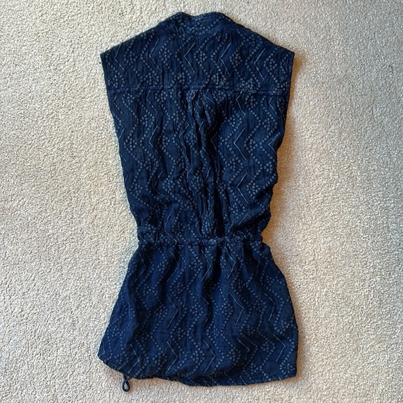 Casual Vest Long Textured SUPER FAST SHIPPING - Picture 3 of 15